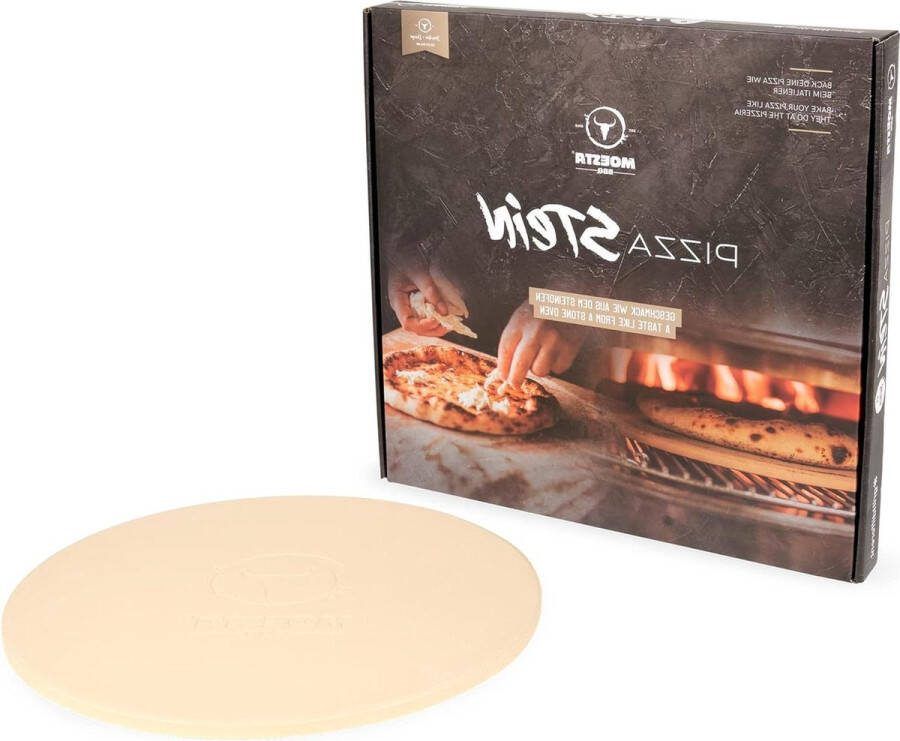BBQ Pizzasteen Rond Diameter 365 cm Moesta pizza stone