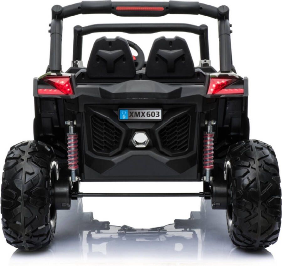 Beach buggy kinderauto camouflage Mp4 TV 2 zitter 12V softstart eva leder Elektrische Kinderauto Met afstandsbediening