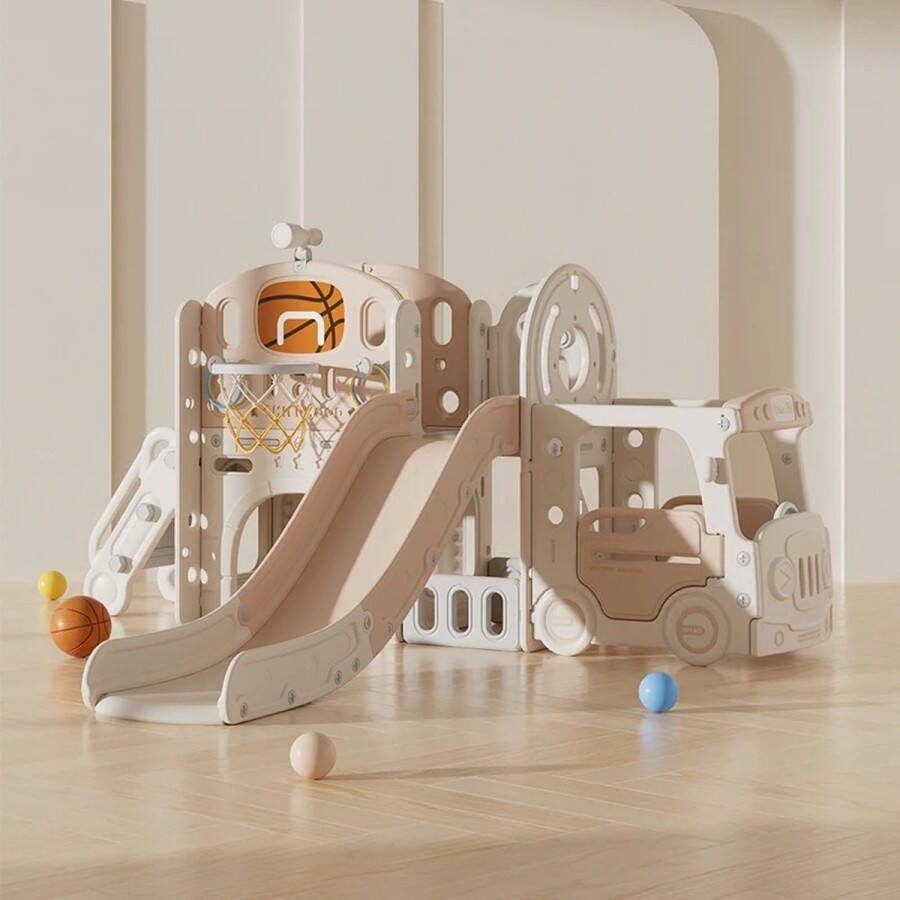 Bealive Baby speeltuin Baby glijbaan Baby speelgoed baby gym Indoor home speeltuin voor baby's 0 tot 36 maanden oud