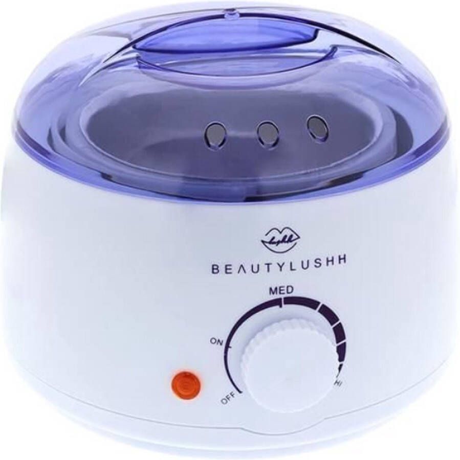 T.R.Goods BeautyLushh Wax Heater Wax Smelter Ontharingsapparaat Wax Verwarmer Wit