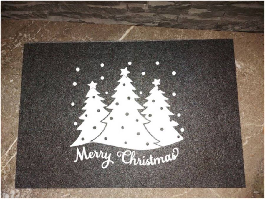 Bedrukte placemats vilt placemats met afbeelding kerst placemats bedrukte placemats met 3 kerstbomen