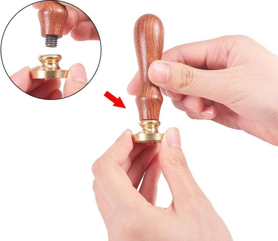 Bee Wax zegel stempel Vintage Retro zegel stempel voor verfraaiing van enveloppen uitnodiging voor feest wijn pakketten geschenkverpakking wenskaarten