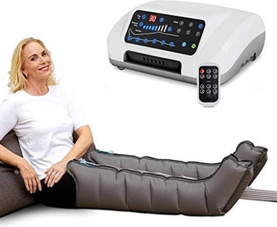Beenmassage Apparaat Been Massage Apparaat Kuit Massage Bloedsomloop 6 Uitschakelbare Luchtkamers 6 Massageprogramma's
