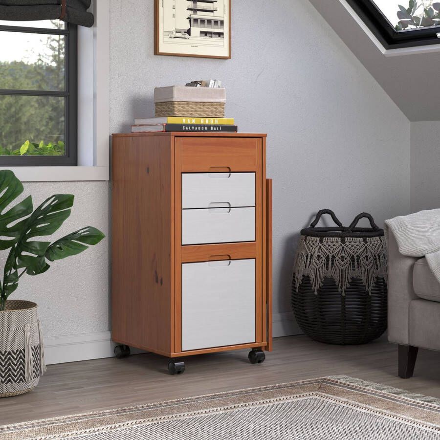 INTER-FURN Bureau Ostra slim met opklapbaar werkblad van 50 tot 122 cm uit te breiden