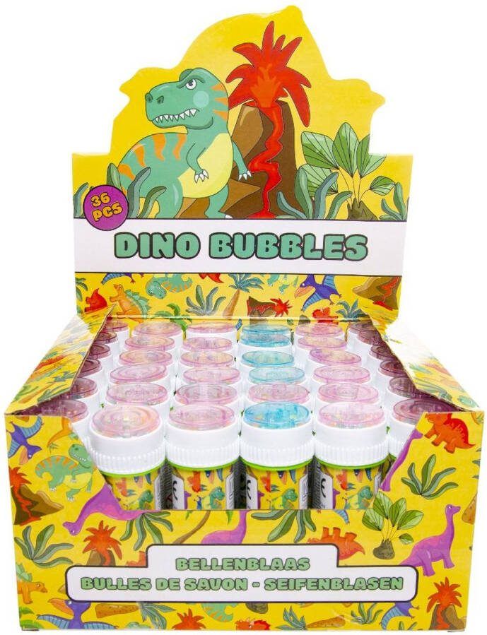 Bellenblaas Dinosaurus 12 STUKS Uitdeelcadeautjes voor Kinderen Dino Kinderfeestje Traktatie 50ml