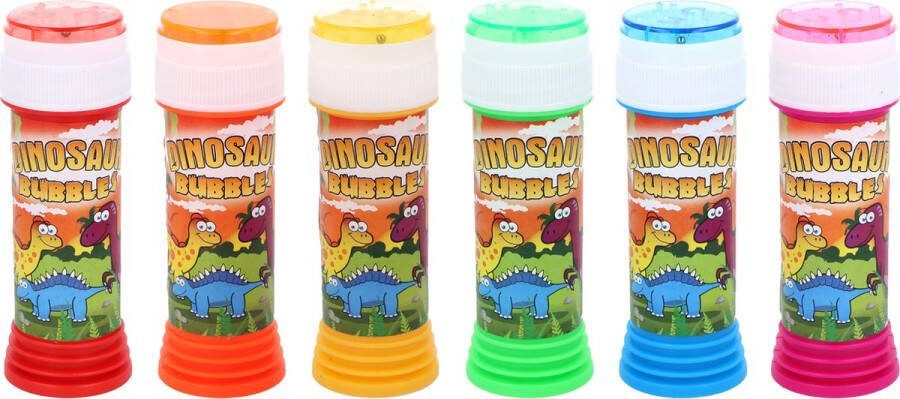 Bellenblaas dinosaurus 50 ml voor kinderen uitdeel cadeau kinderfeestje