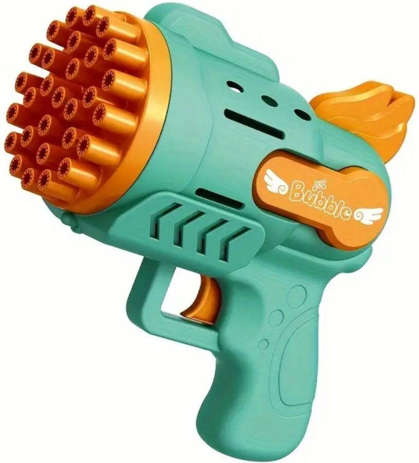 Bellenblaaspistool Automatische Bellenblaasmachine Waterpistool Voor Kinderen Zomerwaterspeelgoed Zeegroen
