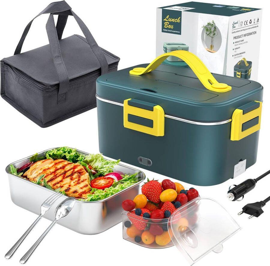 Bento boxen (donkergroen)