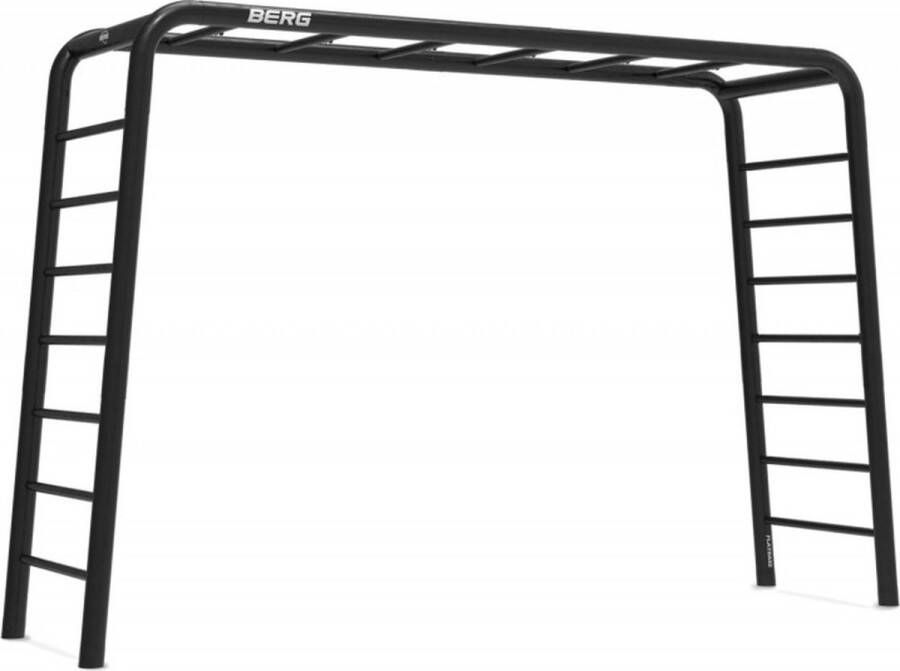 BERG PlayBase Large LL Frame 3-in-1 Speeltoestel Multifunctioneel Speeltoestel 2x Ladder Zwart