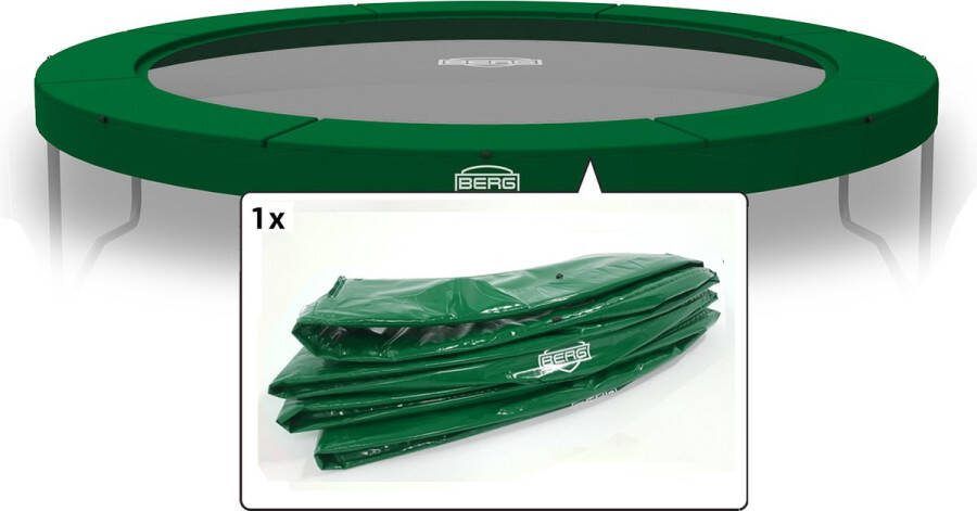 BERG Trampoline Beschermrand Elite Regular 380 cm Groen