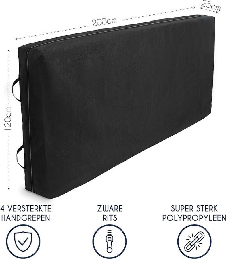 Beschermhoes voor het Opbergen en Verplaatsen van Matrassen Voor Matras Bed 120 x 200cm (25cm diep) met 4 Handvaten en een Rits Volledige Matrashoezen voor Waterdicht Opbergen Matrasbeschermerzak