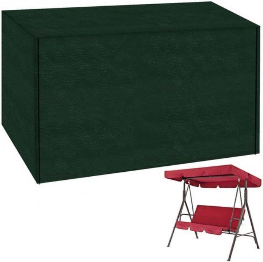 T.R.Goods T.R. Goods Beschermhoes voor Schommelbank hollywoodschommel 215x153x145cm groen