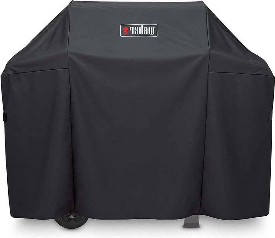 Beschermhoes voor Spirit Spirit II 300 & 200 Barbecue Ademend UV Waterafstotend Zwart (7183) BBQ hoes rond
