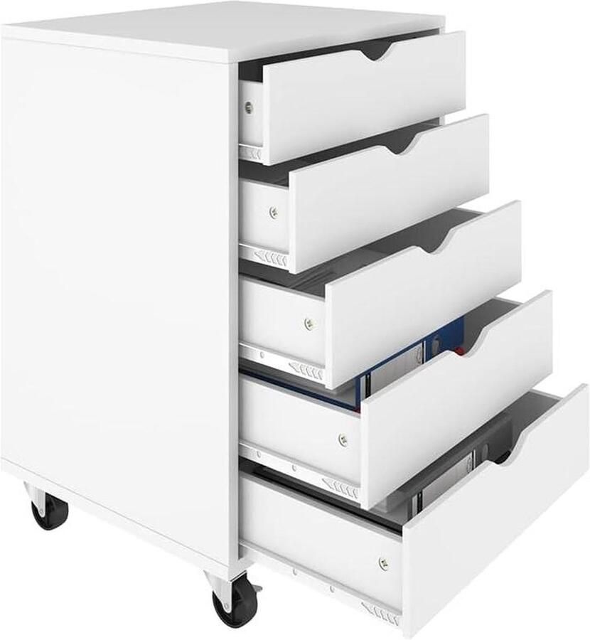 Bestandskabinet op wielen Afmetingen 187 B x 156 D x 254 H Ladeblok