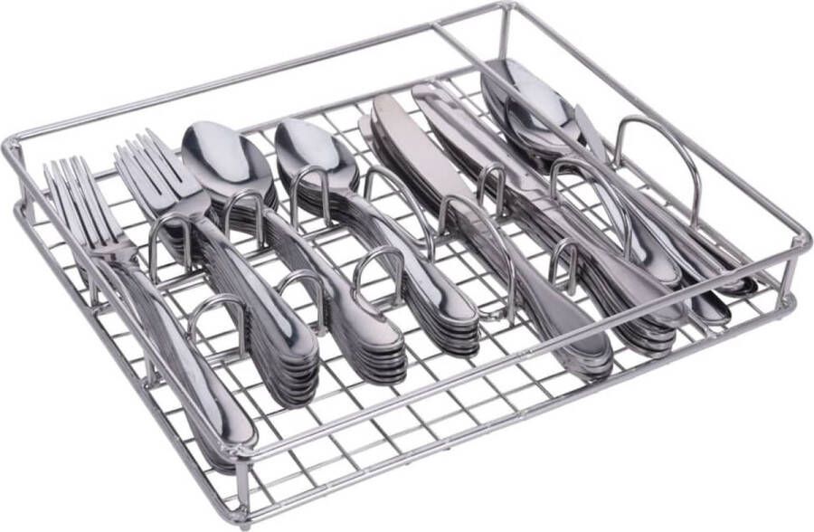 Excellent Houseware 45-delige Bestekset roestvrij staal