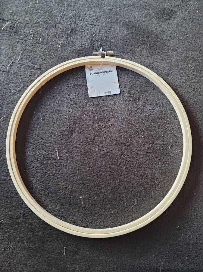 Beukenhouten Borduurring 27 cm