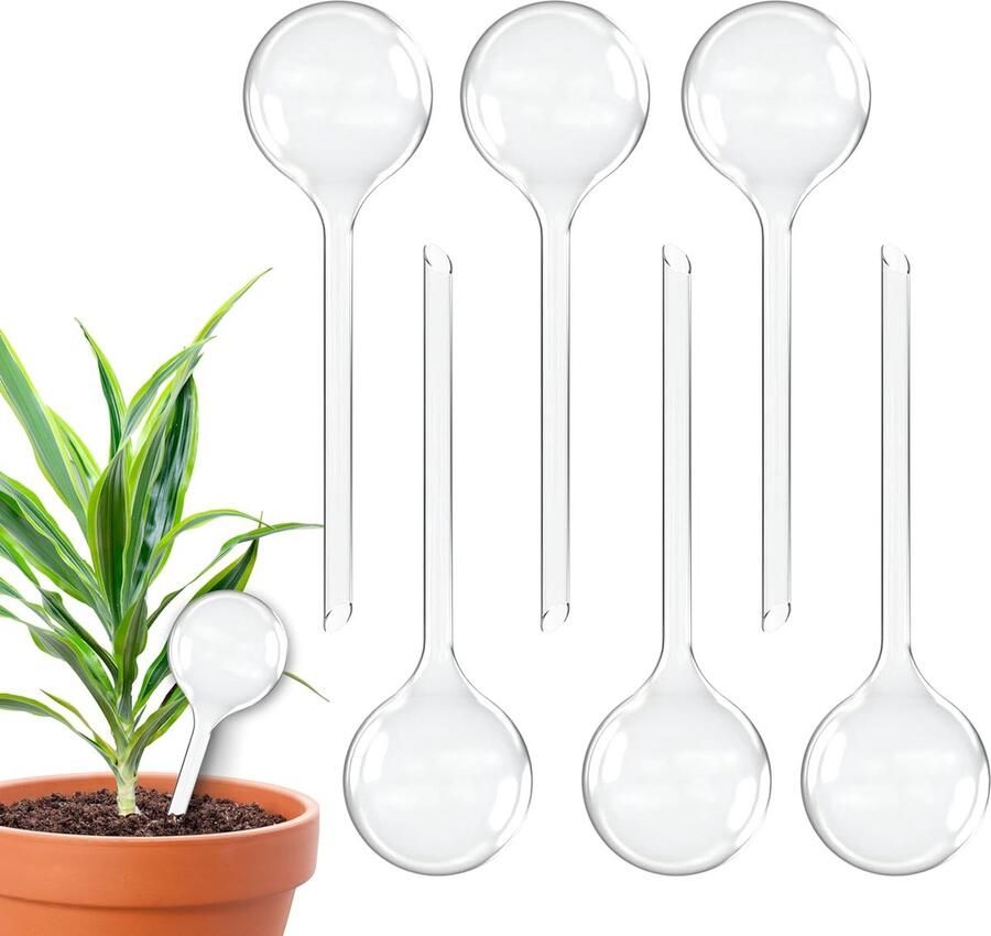 Bewateringsbal voor planten set van 6 stuks automatische irrigatieballen voor potplanten waterkogel automatisch irrigatiesysteem gietballen zelfirrigatie