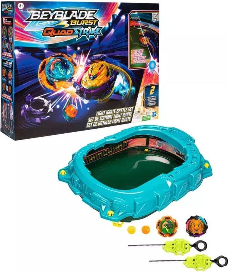 Hasbro BEYBLADE QS LIGHT IGNITE BATTLE-SET