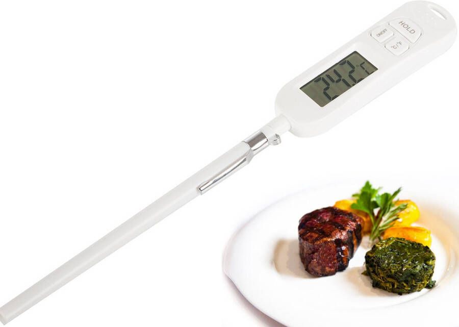 Bibi Desire Digitale LCD-keukenthermometer VleesThermometer Prikker 25CM