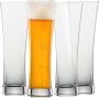 Bierglas Beer Basic 0 3 l (set van 4) rechtlijnige witglazen voor tarwebier veelbelovendwasmachinebestendige Tritan-kristalglazen Made in Germany (artikelnummer - Thumbnail 1