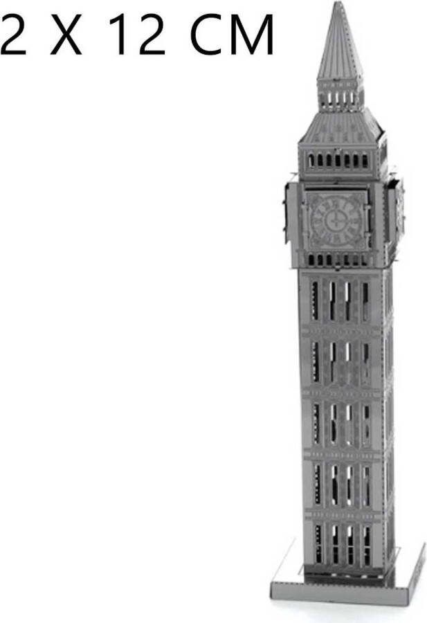 Big Ben 3D Metalen Miniatuur Bouwpakket Schaalmodel Puzzel Londen