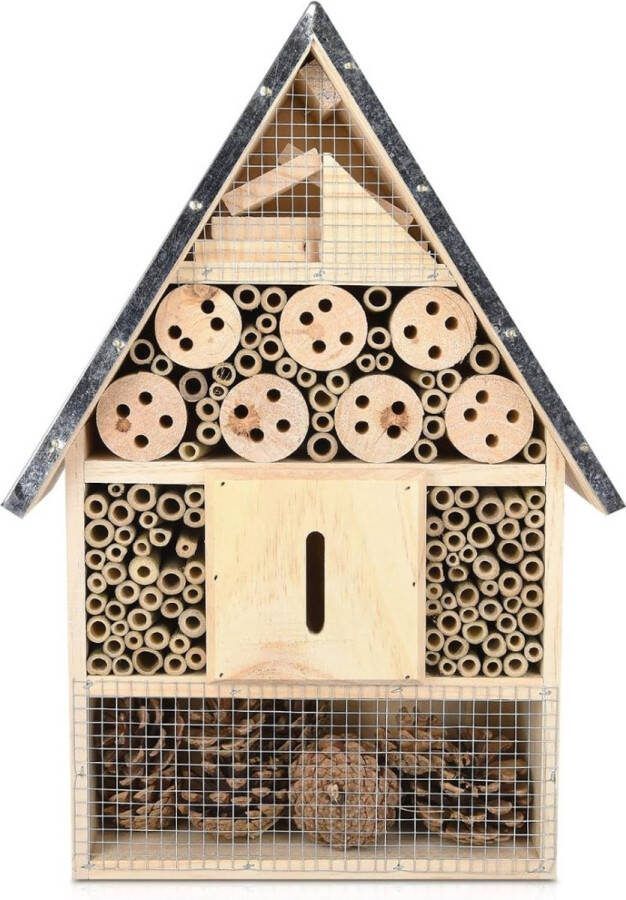 Bijenhotel Bijenhuis Insectenhotel Insecten Zomer Must have voor in uw tuin!