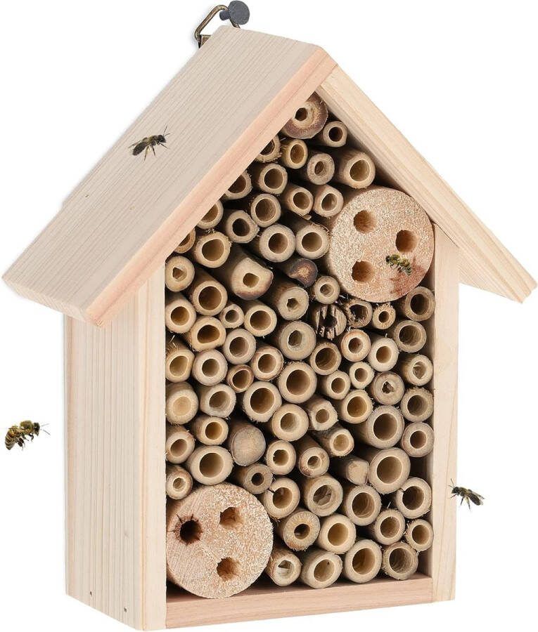 Bijenhotel Bijenhuis Insectenhotel Insecten Zomer Must have voor in uw tuin!