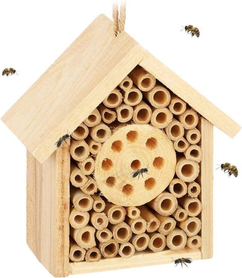Bijenhotel Bijenhuis Insectenhotel Insecten Zomer Must have voor in uw tuin!