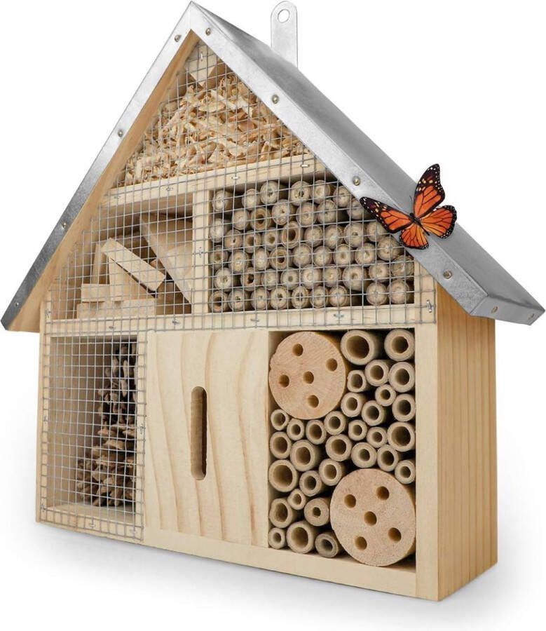 Bijenhotel Bijenhuis Insectenhotel Insecten Zomer Must have voor in uw tuin!