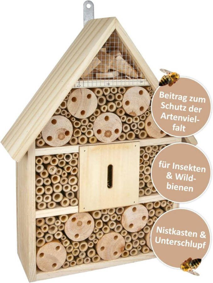 Bijenhotel Bijenhuis Vlinderhuis Wespenhotel Insectenhotel Nestkast Insecten
