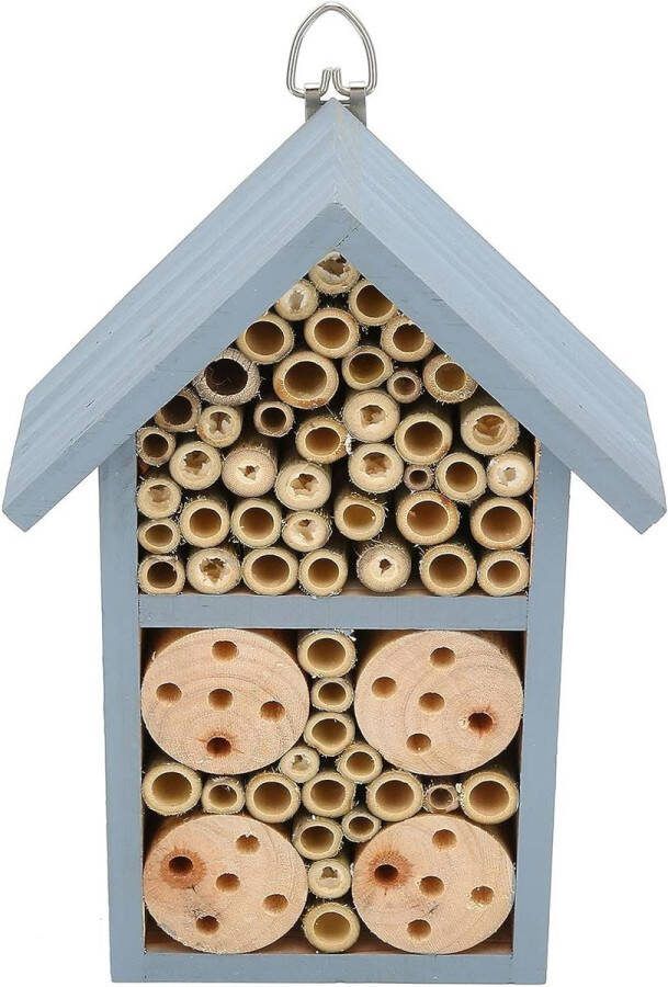 Bijenhotel Houten Bee House Opknoping Insect Mason Bee House Tuin Decoratie Vreedzame Bee