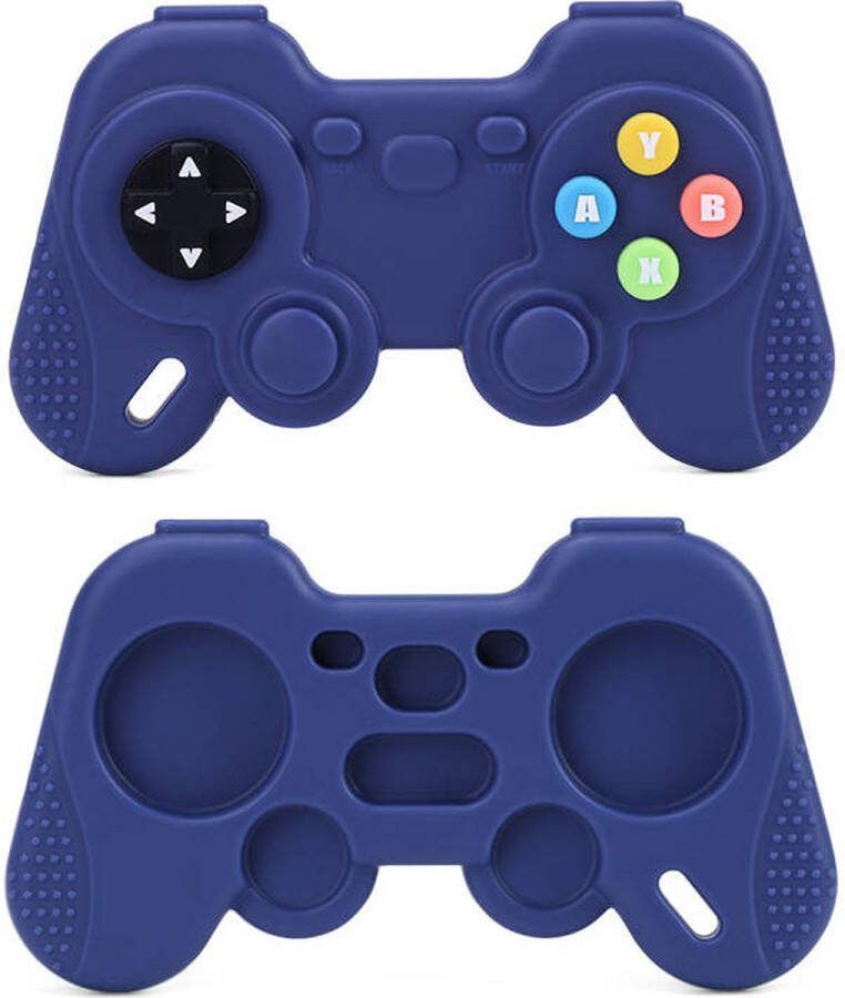 Bijtring Controller Siliconen Blauw Baby Speelgoed Baby Bijtring BPA-vrij