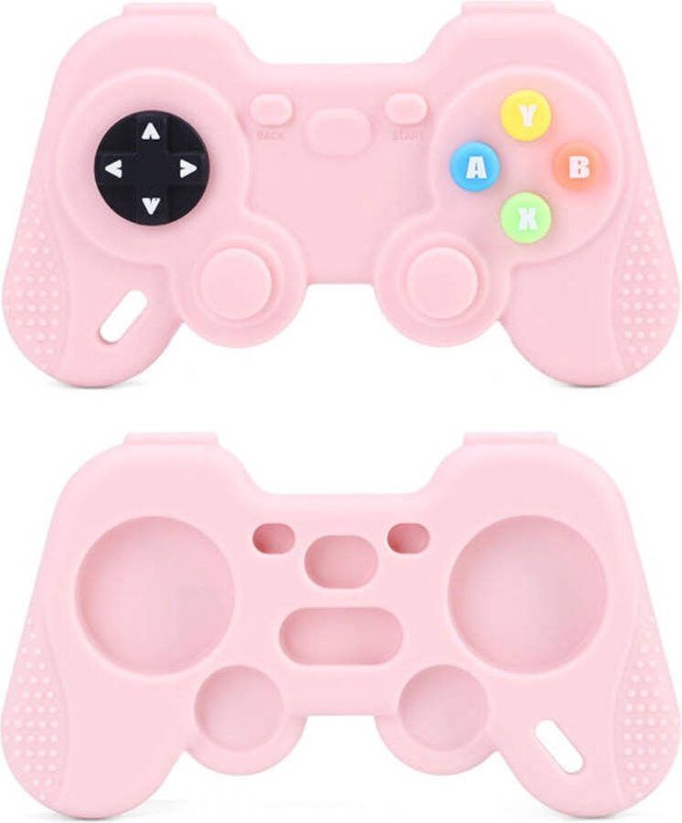Bijtring Controller Siliconen Roze Baby Speelgoed Baby Bijtring BPA-vrij