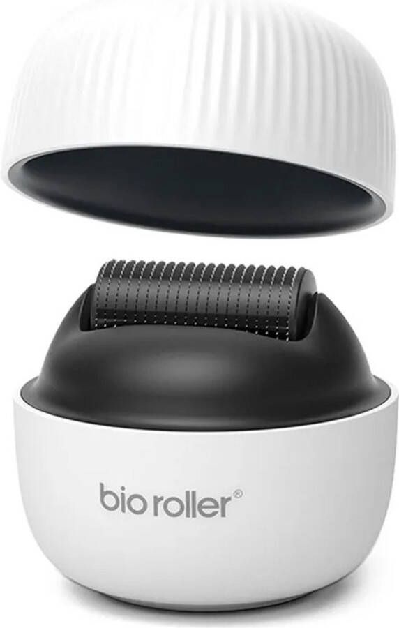 Bio Roller Dermaroller Microneedling Vernieuwde Dermaroller 1200 Naalden 2.0 mm Voor Huid Haar- en Baardgroei Dermarolling Derma stamp Baardroller Minoxidil Haargroei Baardgroei Dermarollers