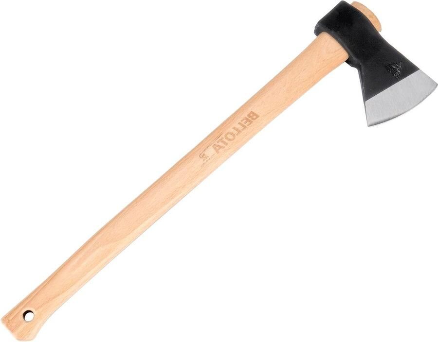 Biscain bijl 8130-2000C voor het kappen van bomen houten stam snijden hout hakken 2 kg gewicht houten handvat
