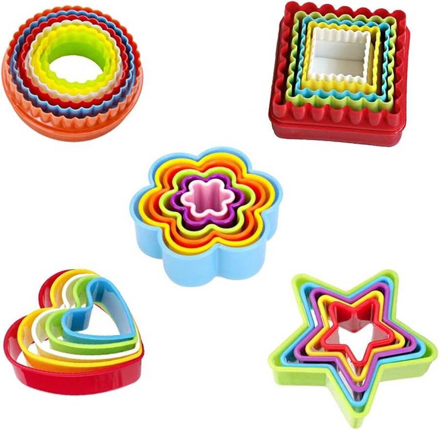 Biscuit cookie cutter 27 stuks cookie cutter plastic cookie cutter set fondant cookie cutter cookie fondant cookie cutter plastic cookie cutter cookie cutter set