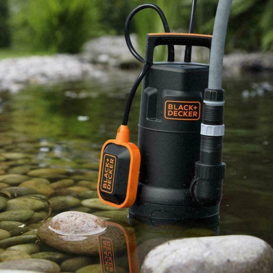 Black+Decker BXUP250PCE Dompelpomp voor grijs water (250 W Max. debiet 6.000 l u Max. opvoerhoogte 6 m)
