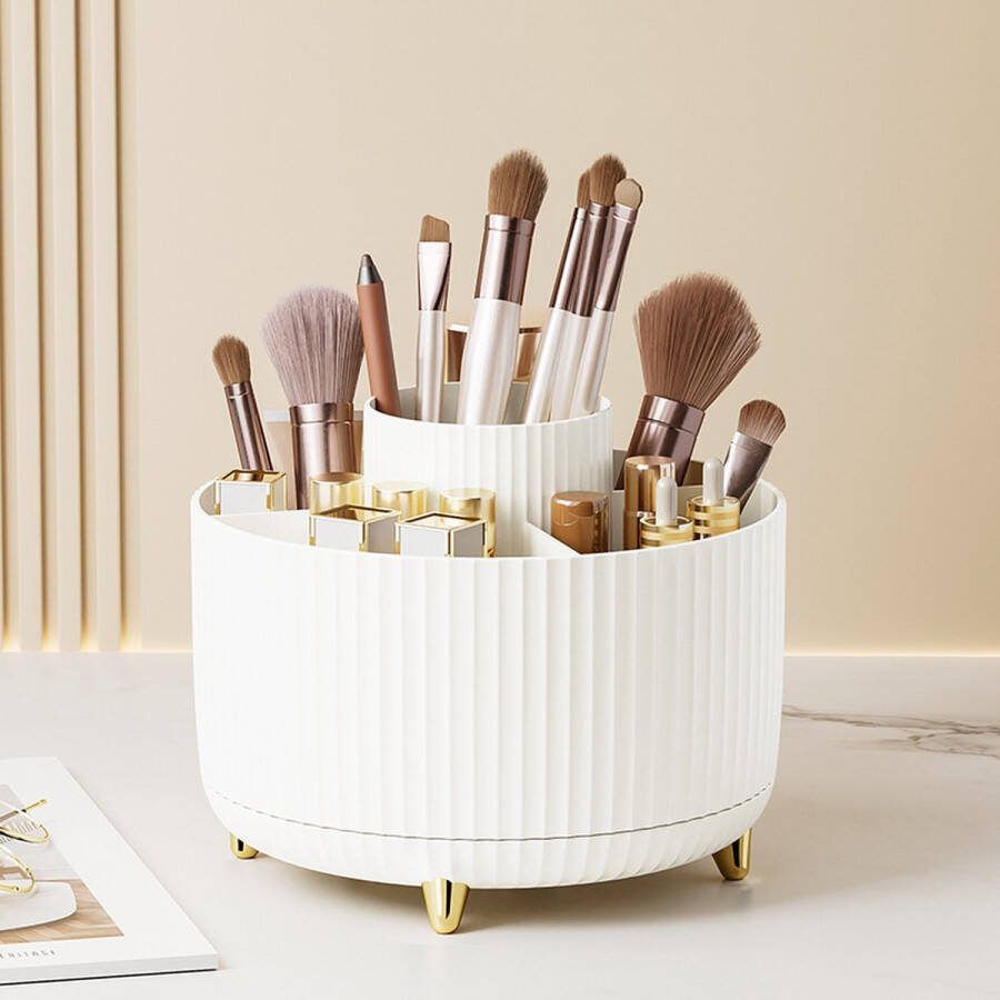 Blazelife Make up organizer draaibaar Makeup Organizer Wit