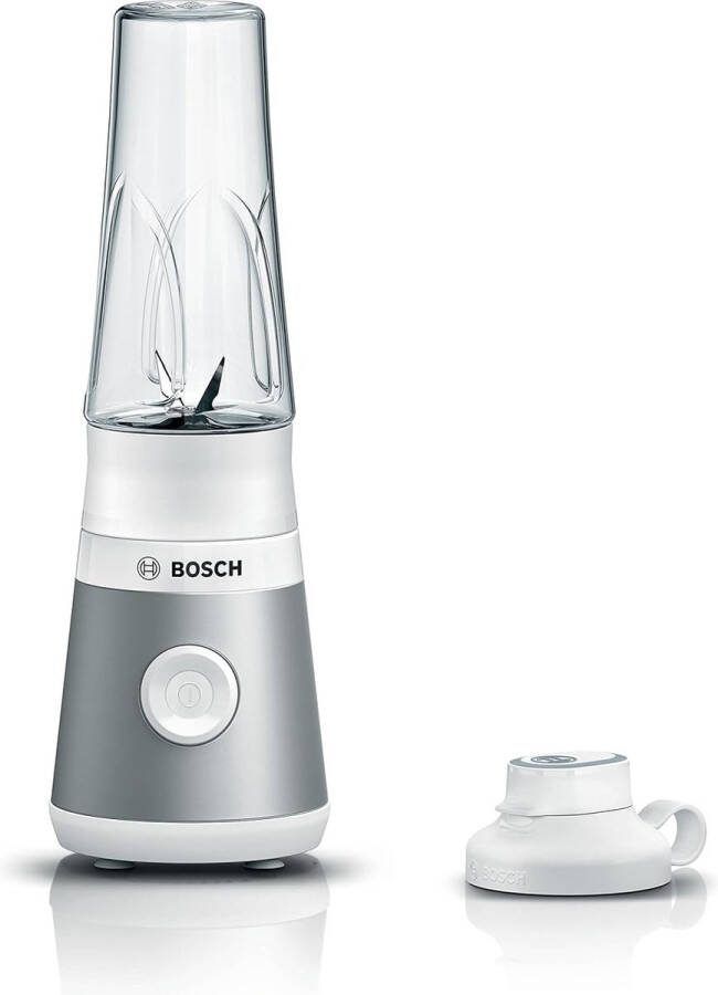 Blender hoge snelheid 450 Watt roestvrij stalen messen lekvrij donkerzilvere lak