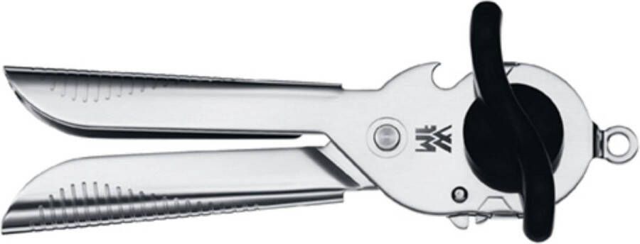 Blikopener met flesopener Roestvrij staal Kunststof Vaatwasmachinebestendig 1 Pack. Blikopener