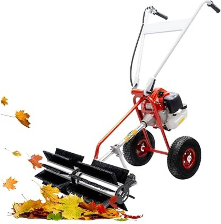 Blithe- Veegmachine Borstelmachine Schrobmachine Benzine Motorbezem Veegmachine 60Cm Veeg Rol 43CC 1 7Pk