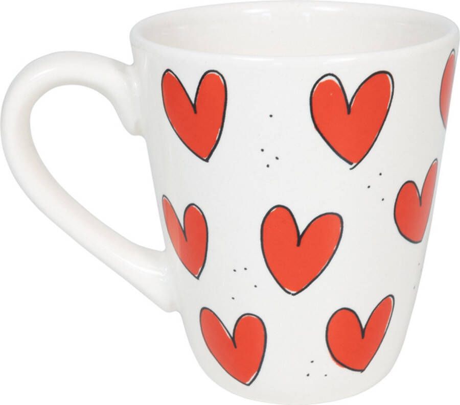 Blond Amsterdam Specials Love Mug Uni Hearts 0 35l