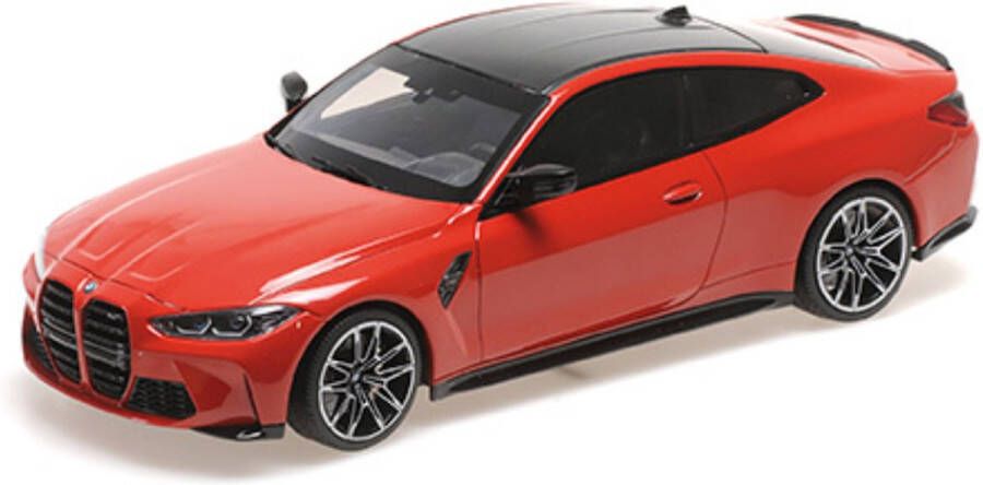 BMW M4 2020 (Rood) (30 cm) 1 18 Minichamps {Modelauto Schaalmodel Miniatuurauto}