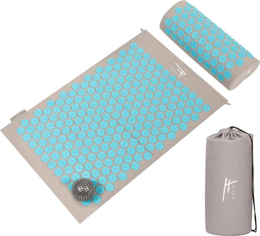 Body Massage Mat Turquoise Refurbished A+ QC-M230 AND QC-PL66 massage matras