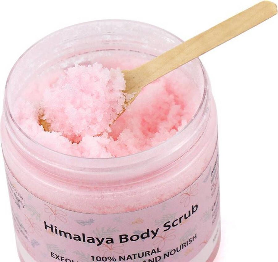 Body scrub Himalaya zout Natuurlijk Bodyscrub -Scrub Scrubzout Scrub gezicht