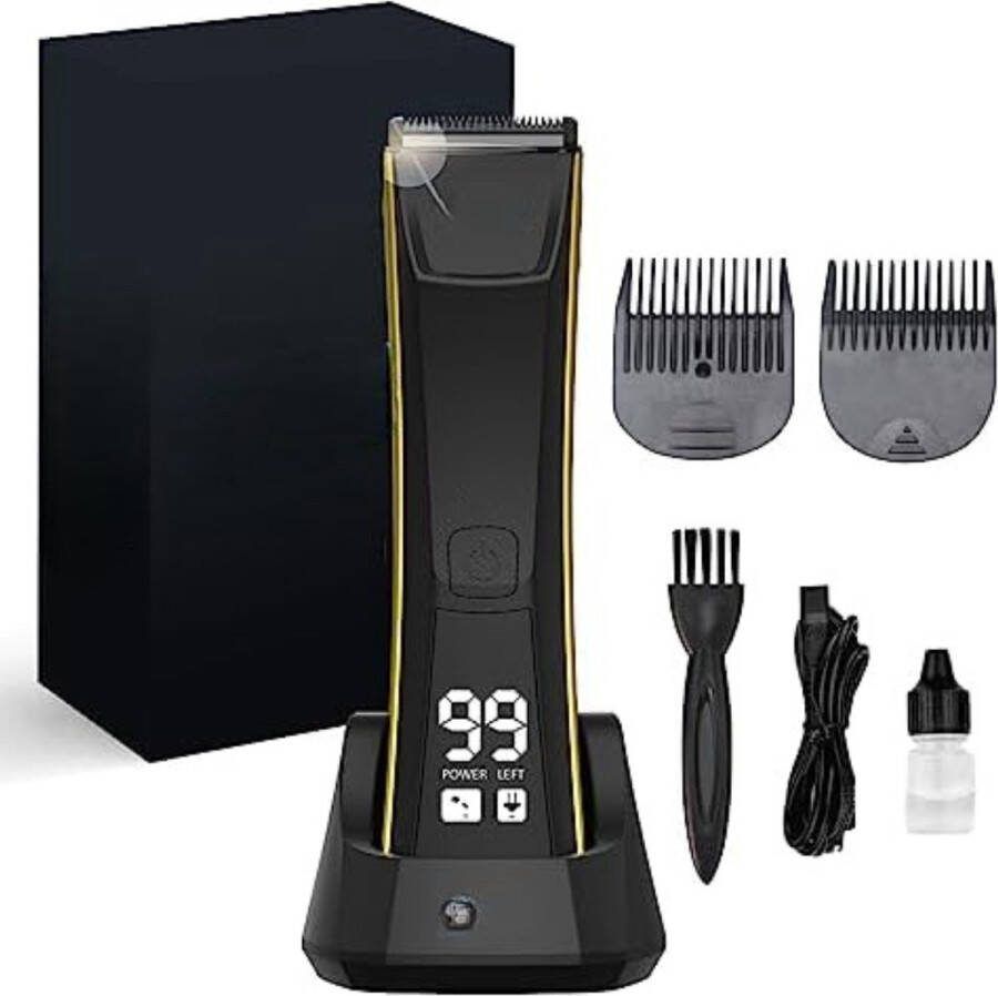 Bodygroomer Mannen Body trimmer Heren Body Shaver Mannen Lichaam Groomer 2 GRATIS bijlagen Zwart