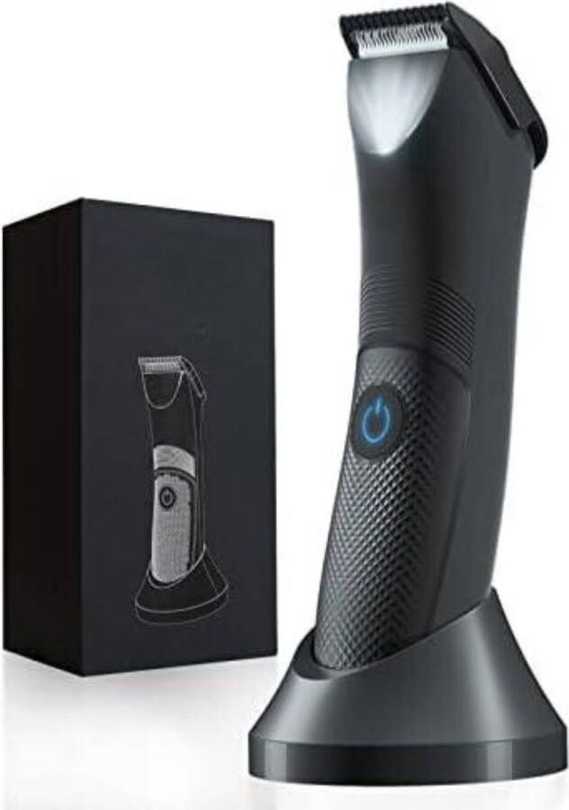 Bodygroomer Mannen Body trimmer Heren Body Shaver Mannen Lichaam Groomer met LED-licht 300 g