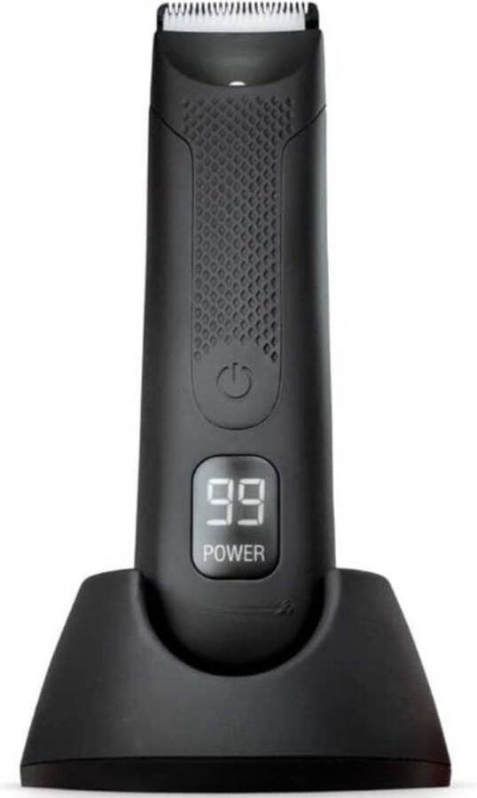 Bodygroomer Mannen Body trimmer Heren Body Shaver Mannen Lichaam Groomer Zwart