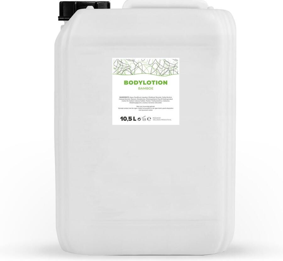 Bodylotion Bamboe Wit 10 5 Liter Jerrycan Navulling Q1