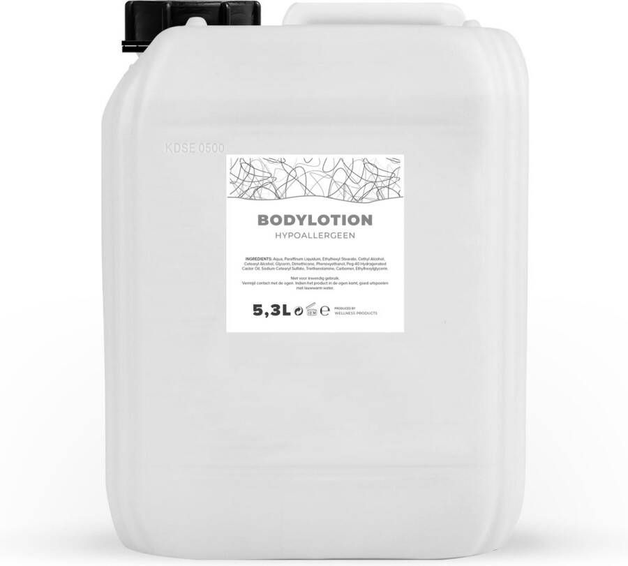 Bodylotion Hypoallergeen 5 3 Liter Jerrycan Navulling